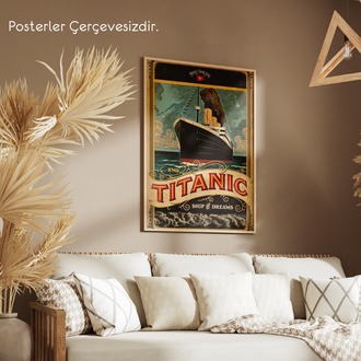 Vintage Titanic Poster