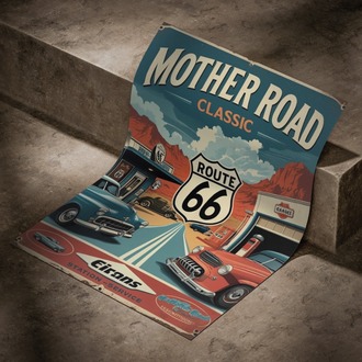 Route 66 poster