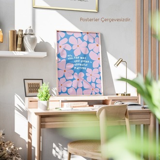 İllüstrasyon Hey You Posteri