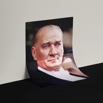 Kongrede Atatürk Posteri