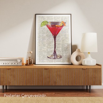 Gazete Küpurunda Martini Posteri
