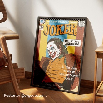 Pop Art Joker Poster