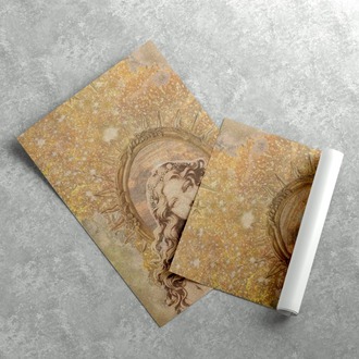 Işıltılı Bir Tarot Kartı Poster