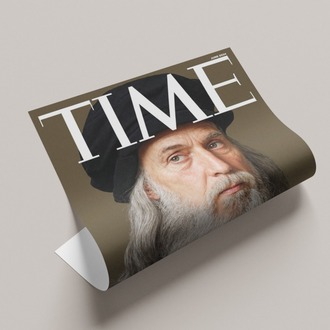 Time Leonardo Da Vinci Posteri