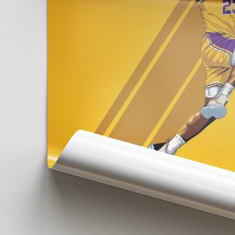 Çizim Kobe Bryant Posteri