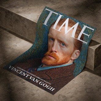 Time Dergisi Van Gogh Posteri