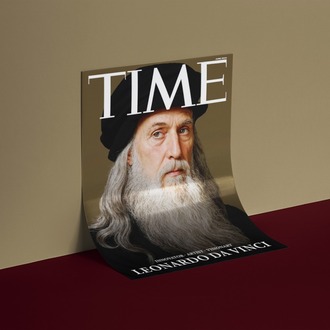 Time Leonardo Da Vinci Posteri