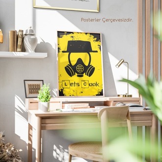 Les't Cook Breaking Bad Poster