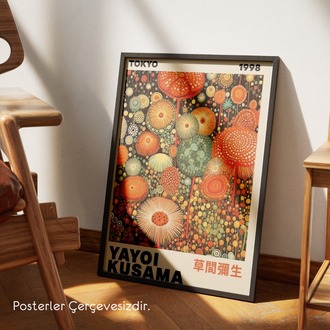 Yayoi Kusama Tokyo 1998 Poster