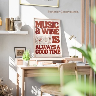 Music&Wine Poster