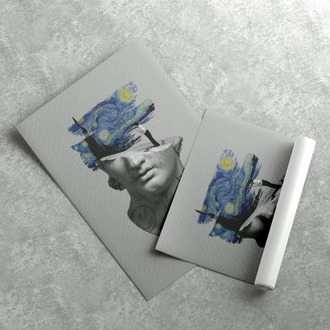 Van Gogh ve Heykel Poster