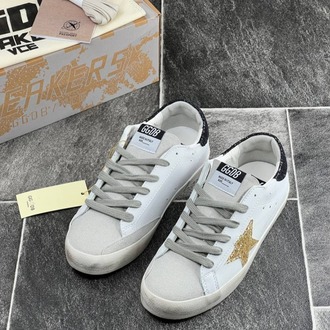 Golden Goose Siyah-Gold Simli