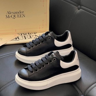Alexander McQueen Siyah Beyaz-Beyaz