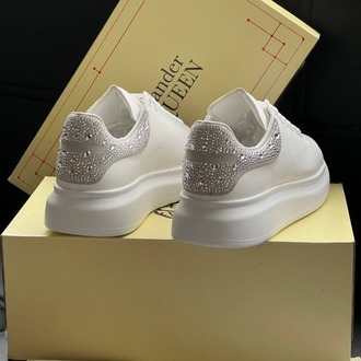 Alexander McQueen Beyaz-Beyaz Taşlı