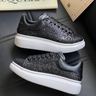 Alexander McQueen Siyah Simli
