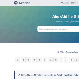 akorabi.com.tr tanıtım yazısı