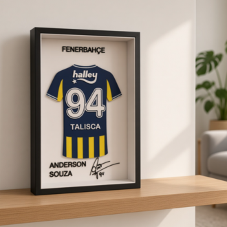 Talisca Anderson Souza - Fenerbahçe SK - İmzalı Forma Çerçevesi