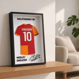 Wesley Sneijder - Galatasaray SK - İmzalı Forma Çerçevesi