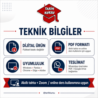 2026-2027 MESEM Tarih Öğretmen Ders Paketi | 9 ve 10. Sınıf