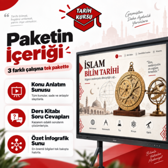 Maarif Model İslam Bilim Tarihi Öğretmen Ders Paketi | Seçmeli Ders