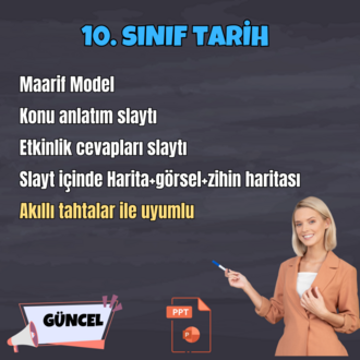 10. SINIF TARİH MAARİF MODEL