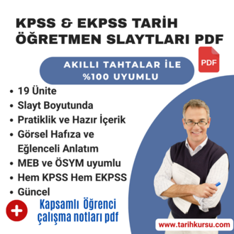 KPSS & EKPSS ÖĞRETMEN KONU ANLATIM SLAYTLARI + ÖĞRENCİ ÇALIŞMA NOTLARI