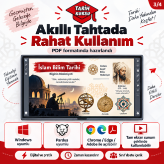Maarif Model İslam Bilim Tarihi Öğretmen Ders Paketi | Seçmeli Ders