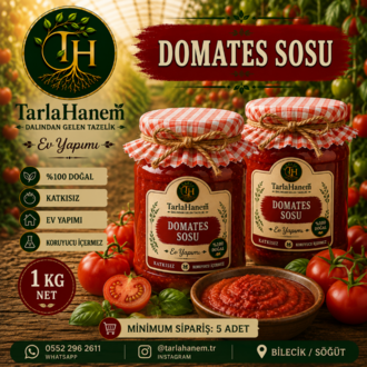 Bizimle iletişime geçin DOMATES SOSU (en az 5 adet sipariş)