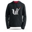 Tarrzz Kapşonlu Tasarım Sweatshirt - Kedi ve Kalp