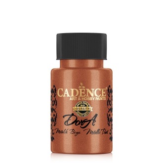 Dora Metalik Boya 128 Zinober Gold 50ml – Cadence
