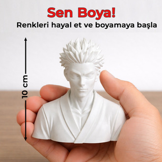 Sukuna Figür Boyama Kiti - Kendi Lanetler Kralını Yarat (Full Set)