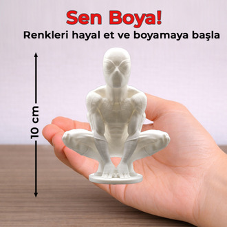 Spidey 3D Figür Boyama Kiti - Kendi Mahallenizin Kahramanını Renklendir