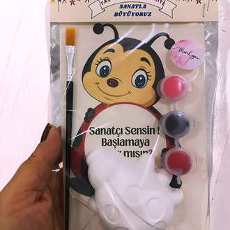 Taş tozu boyama kiti