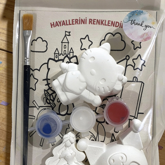 Taş tozu boyama kiti