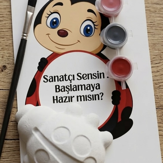 Taş tozu boyama kiti