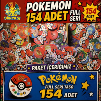 POKEMON FULL TASO 154 ADET