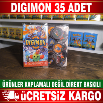 DIGIMON TASO 35 ADET