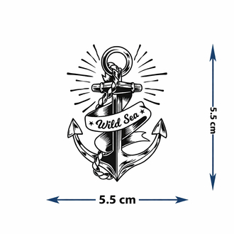 KÜÇÜK BOY ÇAPA DÖVMESİ 5x5 MED-014