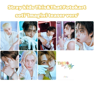 Stray kids fotokart seti This & That imagine teaser vers 