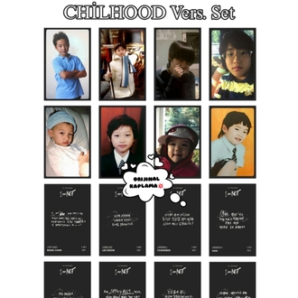 Stray kids I am NOT Childhood Vers. fotokart seti