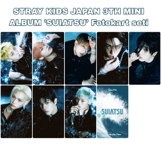 STRAY KIDS JAPAN 3TH MINI ALBUM 'SUIATSU' Fotokart seti