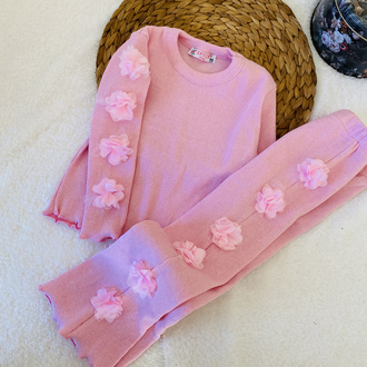 Kaşkorse takım güllü /Pembe