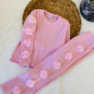 Kaşkorse takım güllü /Pembe