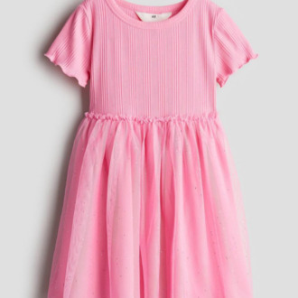 H&M pembe tütü elbise