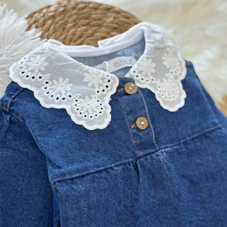 Zara Denim elbise / Mavi 