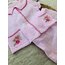 Nakış detaylı müslin takım/ Pembe
