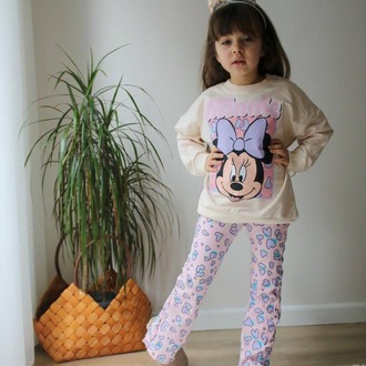 Mickey Kız Takım Lila
