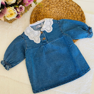 Zara Denim elbise / Mavi 