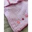 Nakış detaylı müslin takım/ Pembe