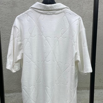 Off White Beyaz Havlu Gömlek